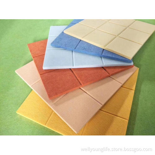 fireproof sound absorber PET panel